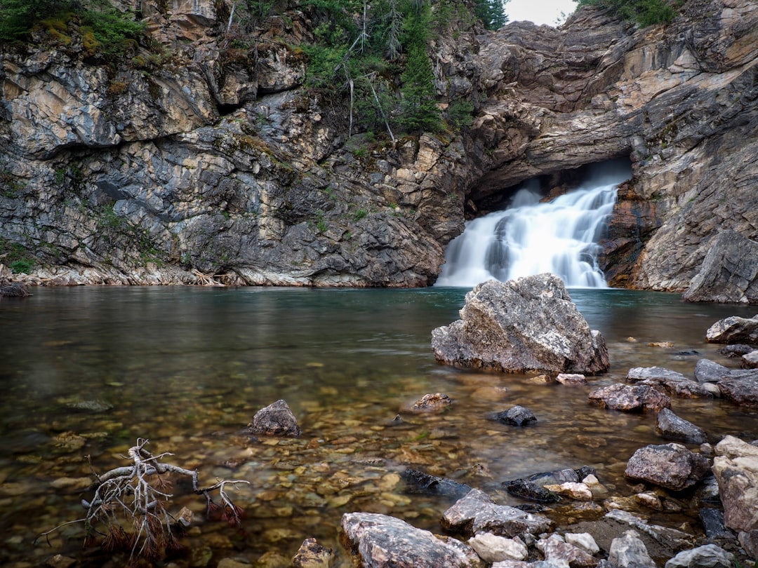 Waterfall photo spot Running Eagle Falls Going-to-the-Sun Road