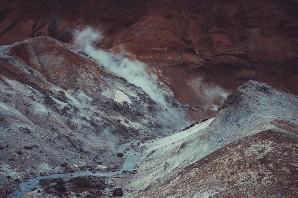 brown and gray mountains during daytime