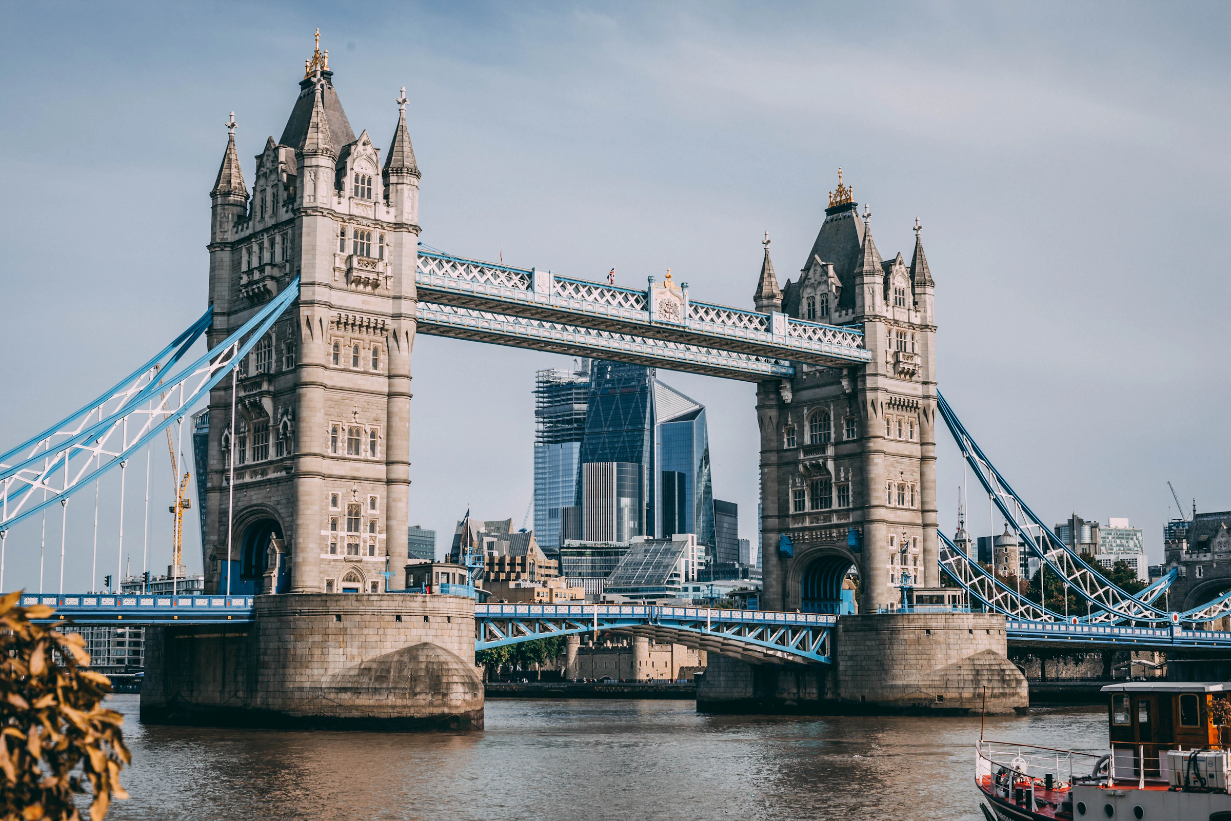 Prime London skyline and River Thames