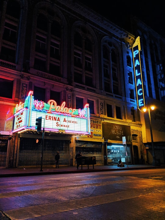 Palace building in Palace Theater United States