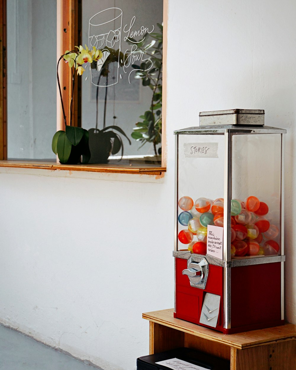 stories coin operated machine