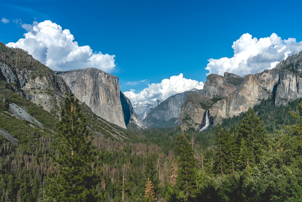 landscape photography of mountain