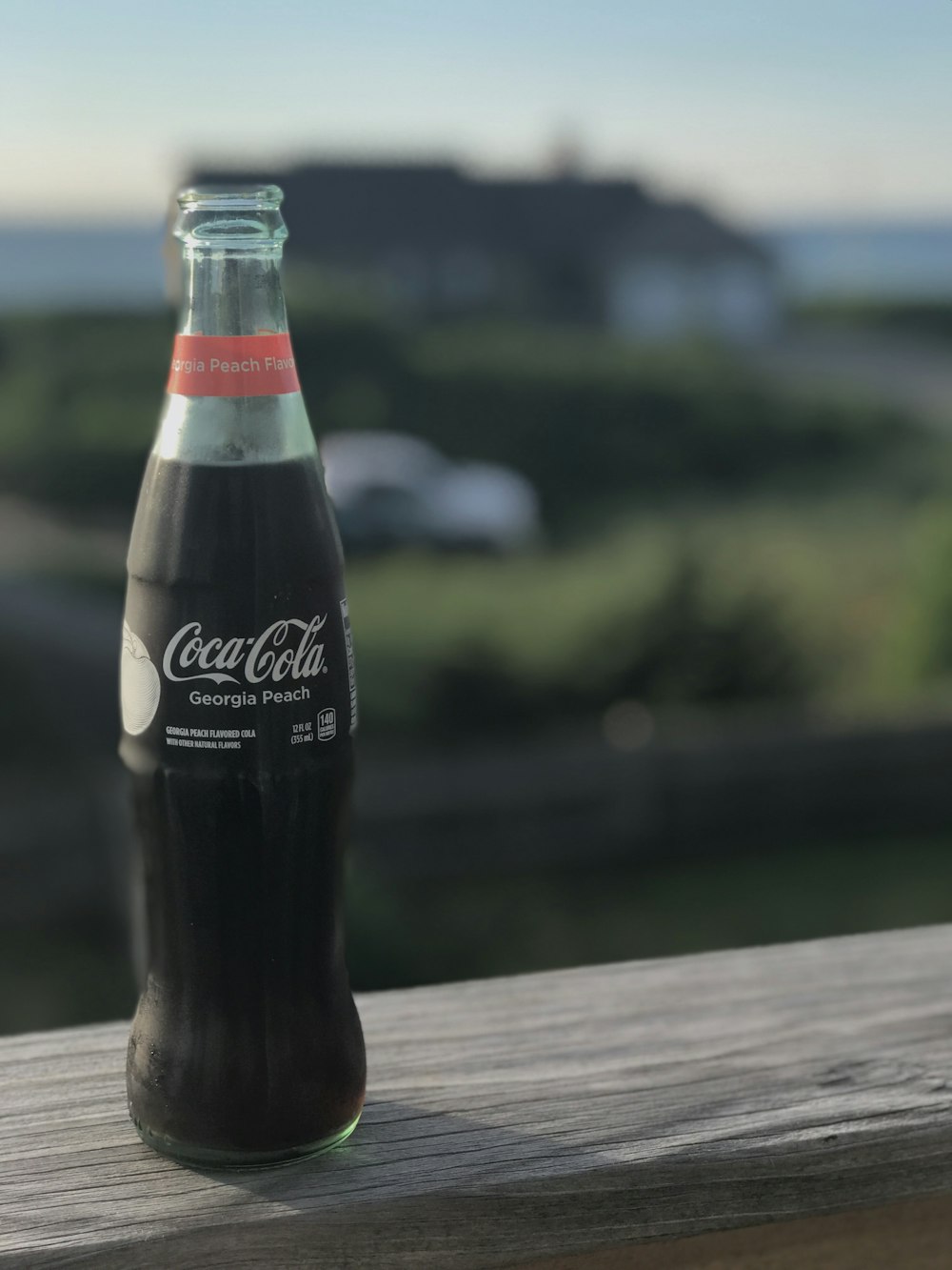 Coca-Cola Georgia Garrafa de cola de pêssego
