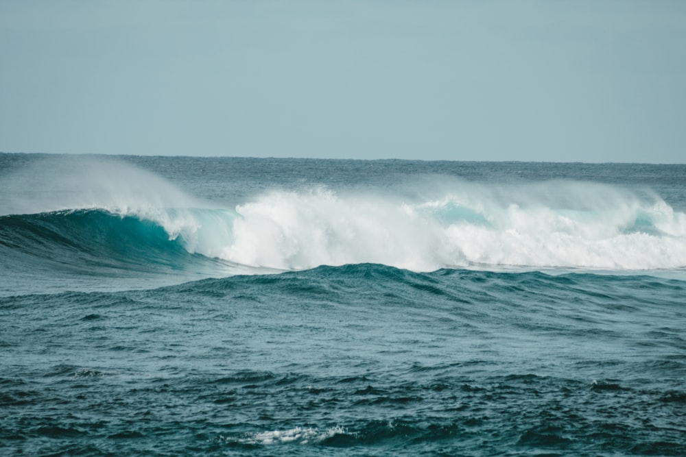 vagues d’eau de mer