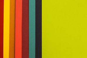 yellow, black, green, and orange digital wallpaper