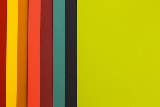 yellow, black, green, and orange digital wallpaper