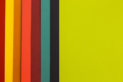 yellow, black, green, and orange digital wallpaper