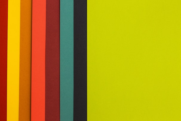 yellow, black, green, and orange digital wallpaper