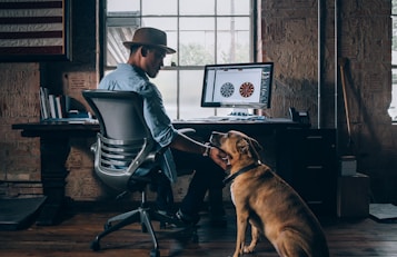 Home Office com pets