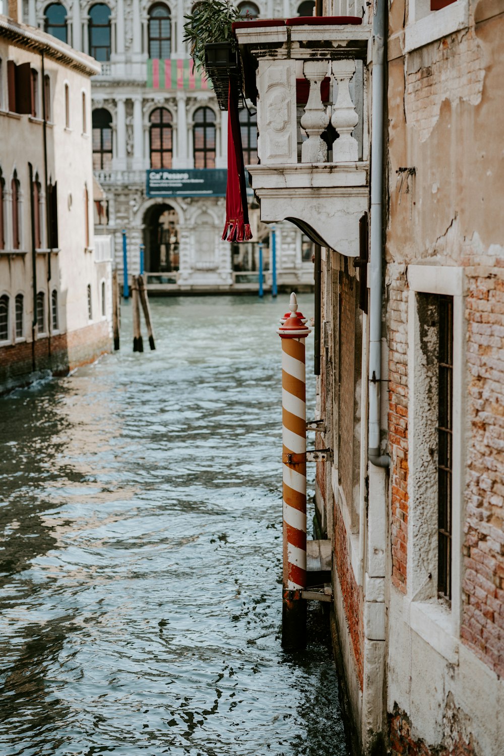 a street that has a bunch of water in it