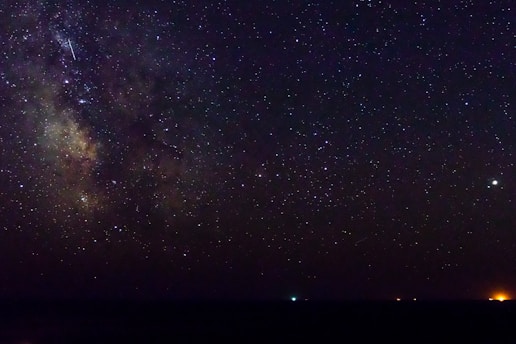 stars during night time