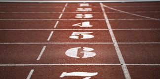 brown track and field
