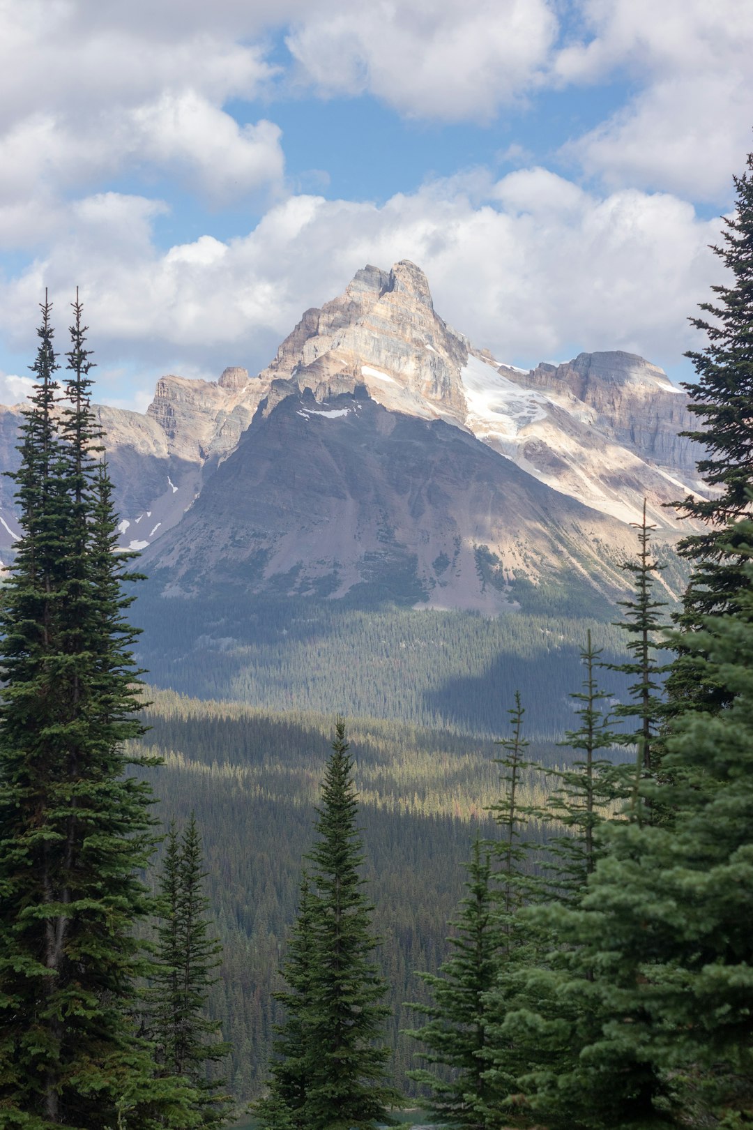 Mountain range photo spot Mount Schaffer Lake Agnes