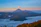 A group of travelers admiring the sunrise over Mount Bromo