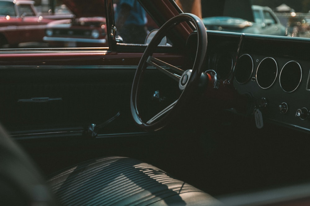 car interior photo