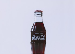 filled Coca-Cola bottle