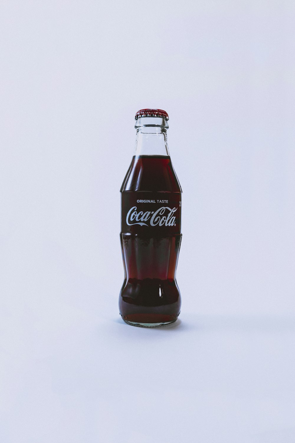 filled Coca-Cola bottle