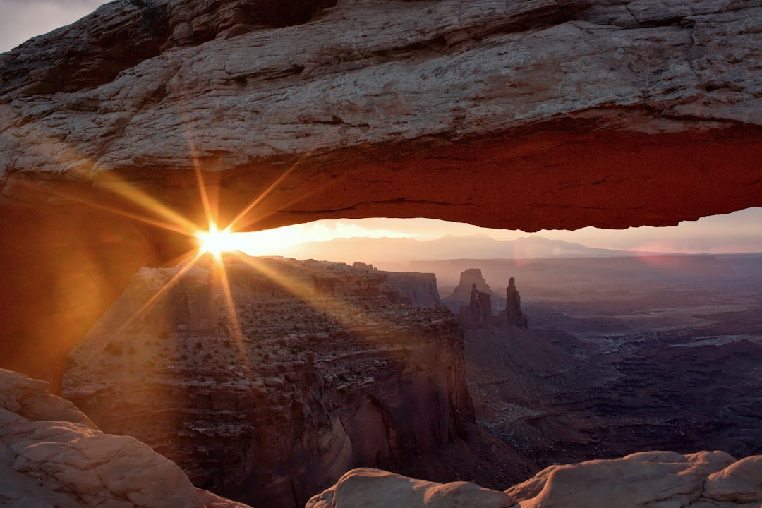 travelers stories about Badlands in Mesa Arch Trail, United States