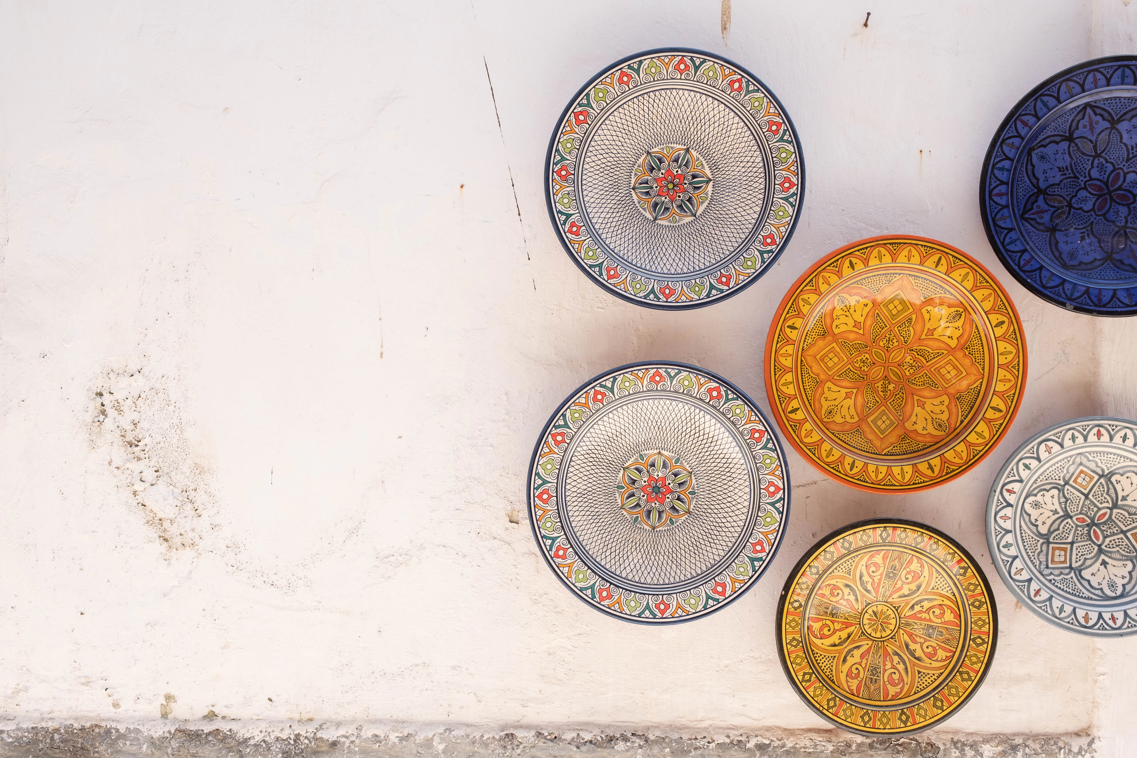 Platos decorativos de pared (4)