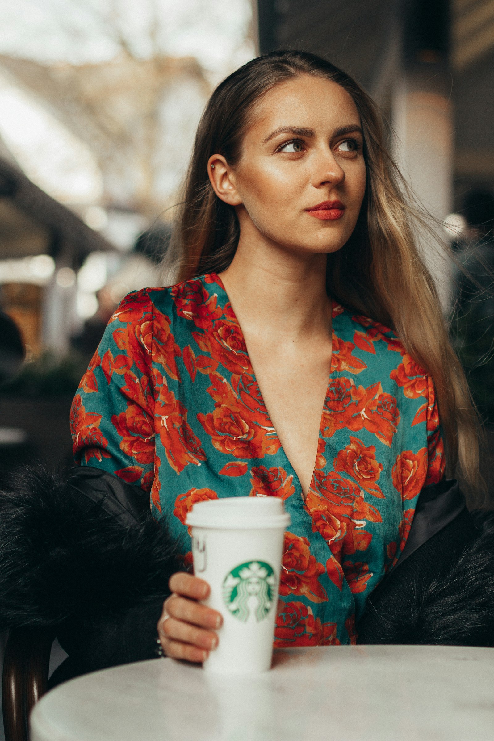 Canon EOS 7D + Canon EF 50mm F1.4 USM sample photo. Woman holding cup in photography