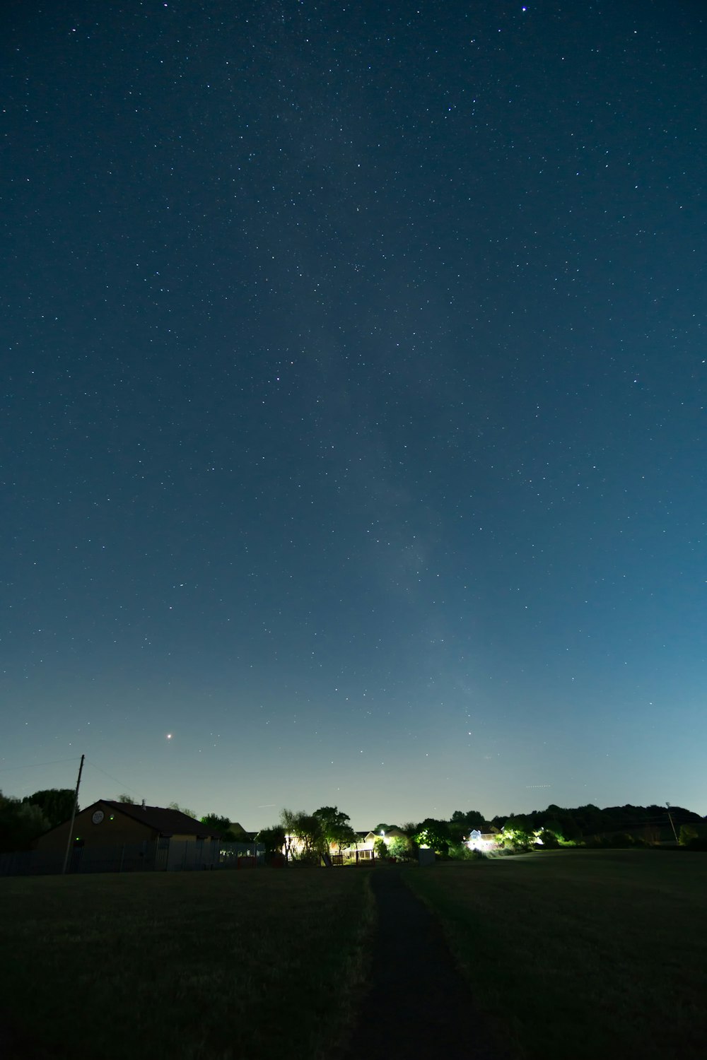 view of stars in the sky