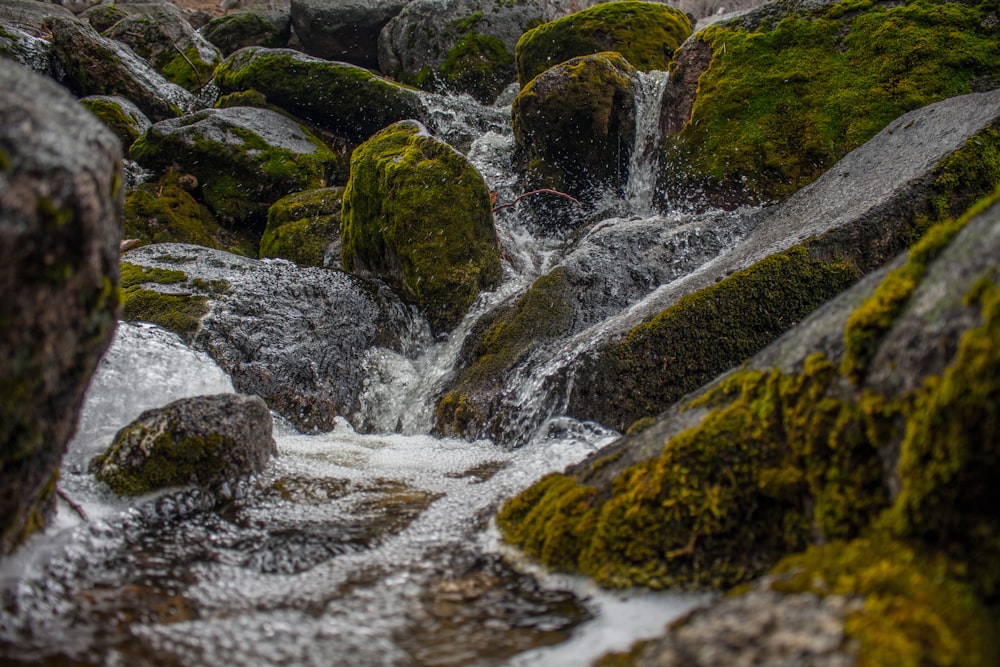 Paisaje de cascadas