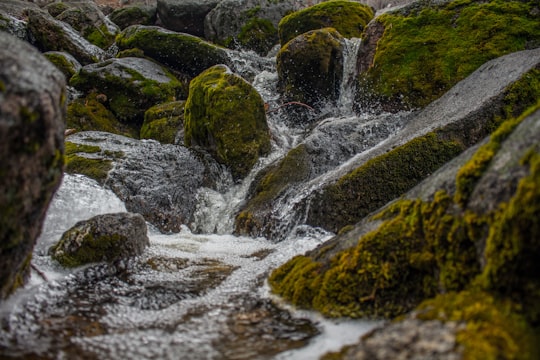 waterfalls landscape in California United States