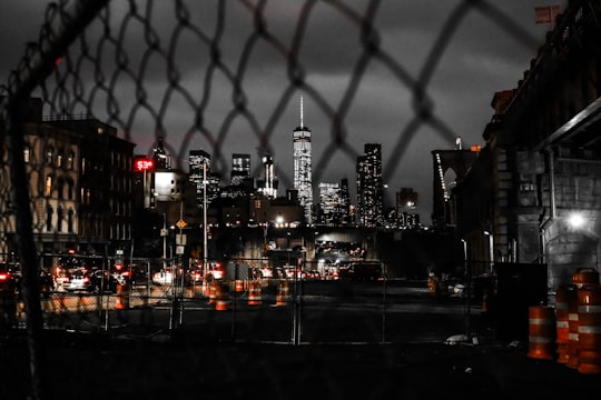 gray cyclone fence in Brooklyn United States