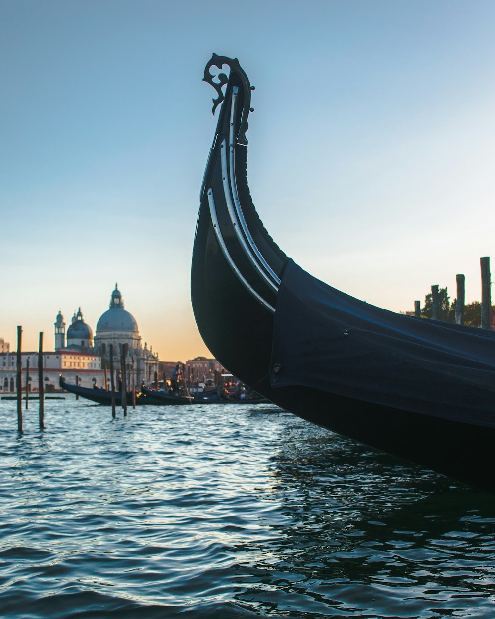 gondola boat on body of water