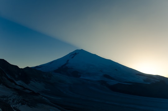alps mountain in Mount Elbrus Russia