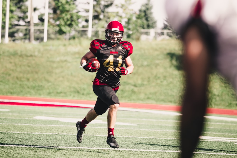 American football player