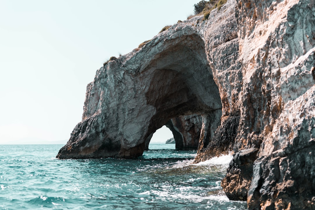 travelers stories about Natural arch in Zakynthos, Greece