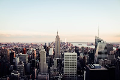 photo of empire state building during daytime new york zoom background