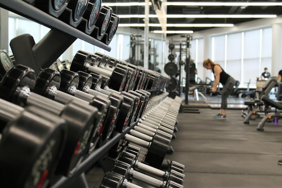 Espaço de musculação