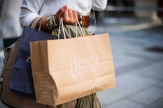 brown Henry paper bag