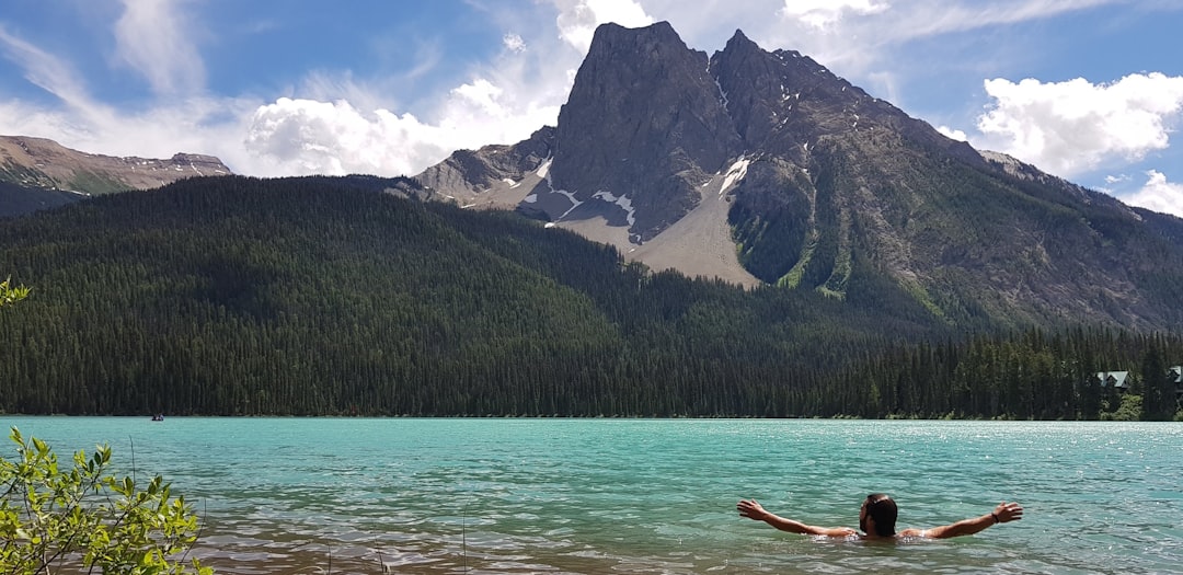 Mountain range photo spot Emerald Lake Trail Valley of the Ten Peaks