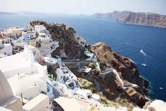 Santorini, Greece in Oia Greece