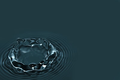 ripple of water drop google meet background