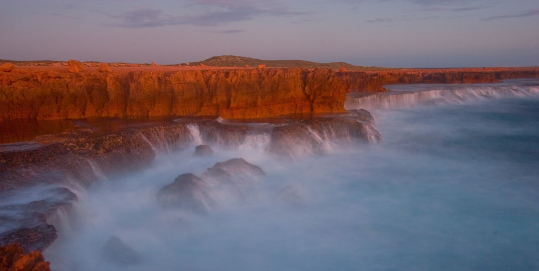 travelers stories about Waterfall in Quobba, Australia