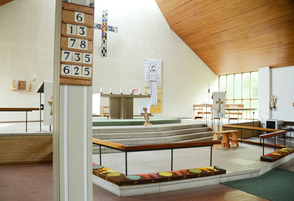 Altar de la iglesia