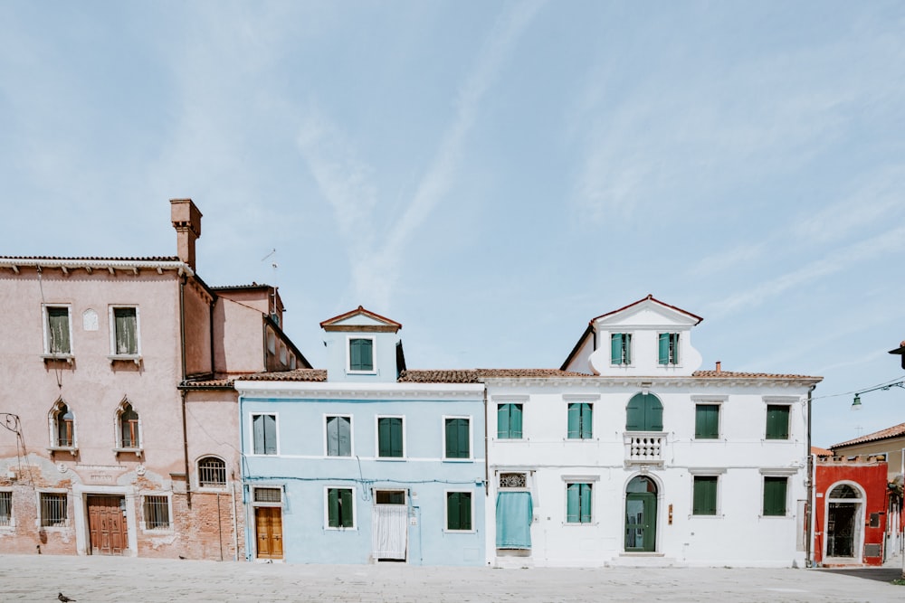 white concrete building