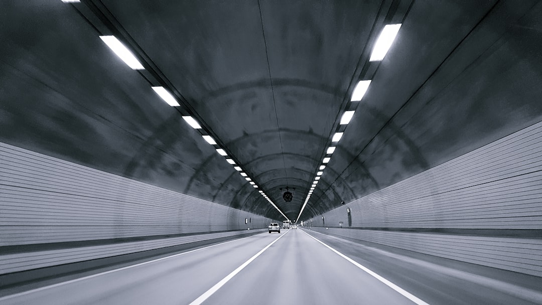 Car in the tunnel