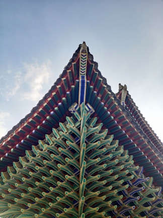 Image showcasing a beautifully crafted roof.