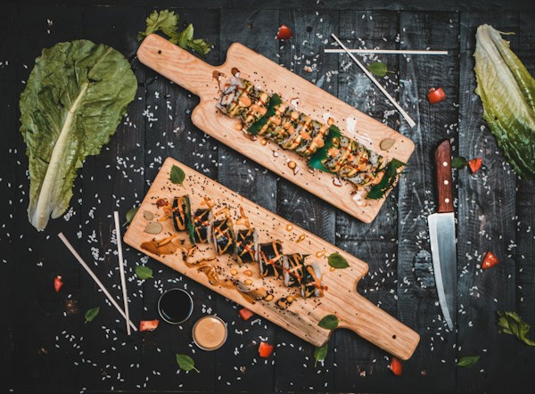 Свежая рыба и морепродукты