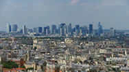 A panoramic view of global cityscapes representing Europe, Canada, and the USA, highlighting global reach.