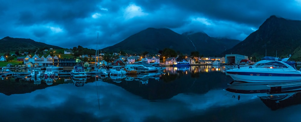 yacht on port