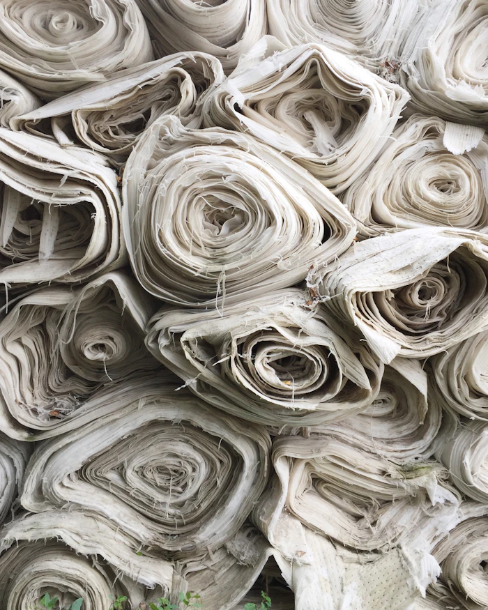 White cotton shirting fabric
