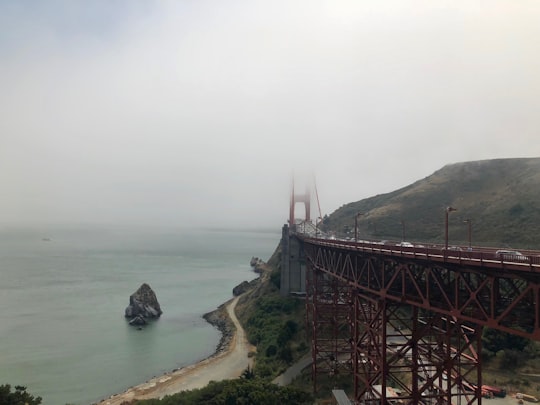bridge near body of water in Golden Gate National Recreation Area United States