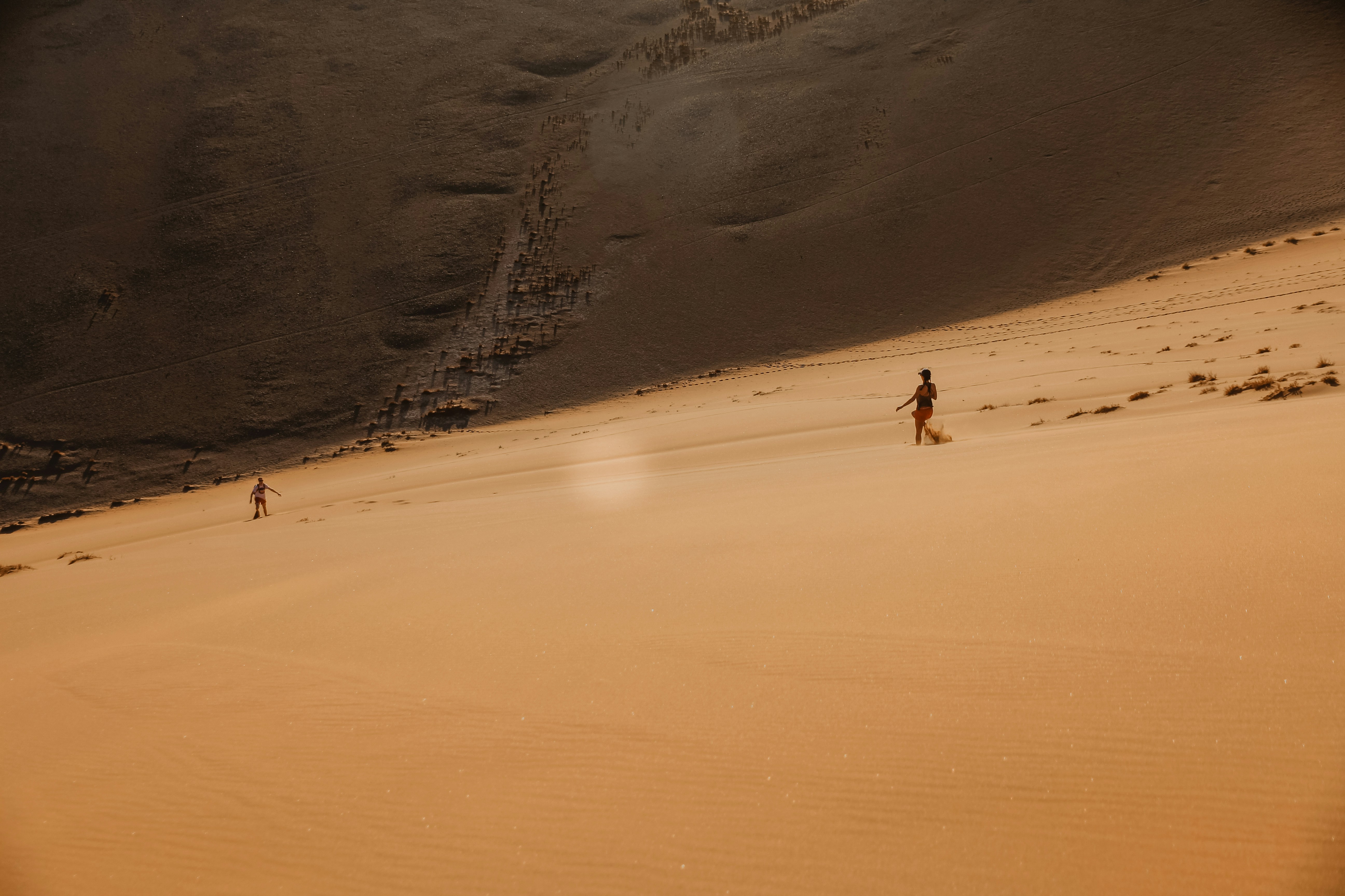 sand dunes running