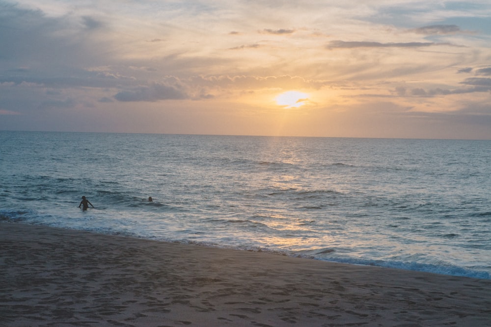 landscape photography of sea